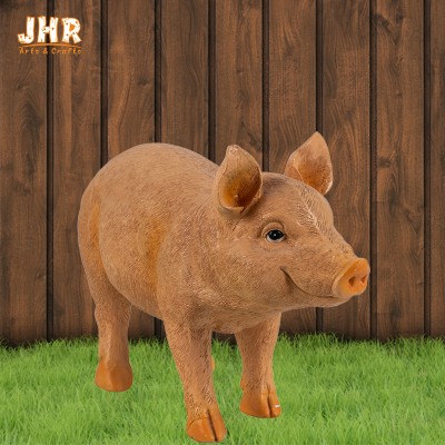 Poly Resin Pig Decoration