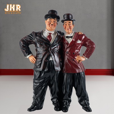 Decorative Resin Brother Figure